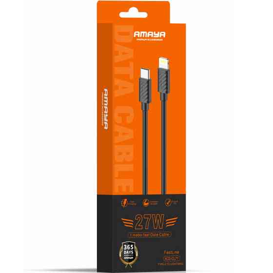 Дата кабель Amaya 77CL Type-C to Lightning 27W (1m) Херсон