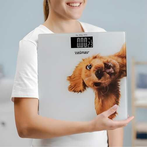 Весы напольные ZELMER ZBS1010 180 кг белые Киев - изображение 2