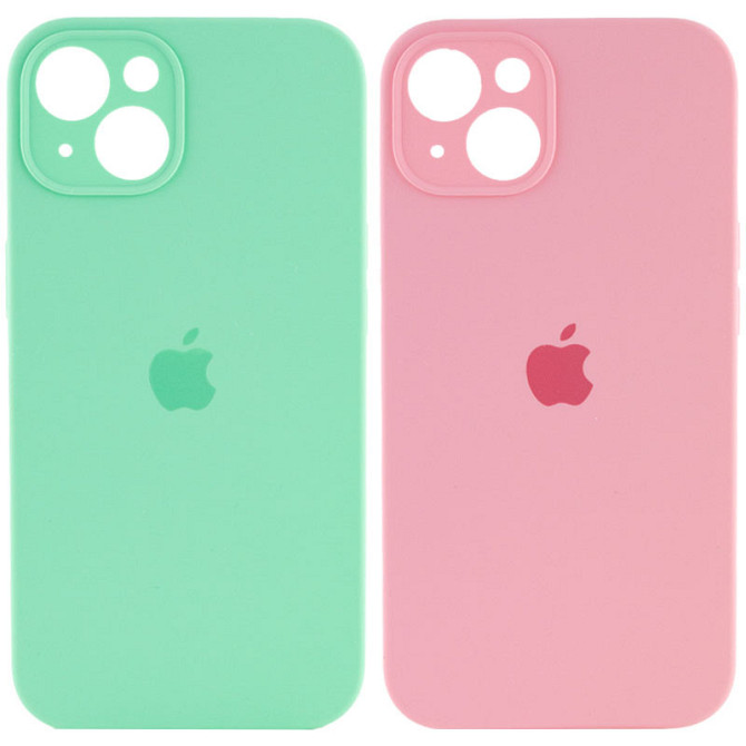 Чехол Silicone Case Full Camera Protective (AA) для Apple iPhone 13 (6.1") Херсон - зображення 5