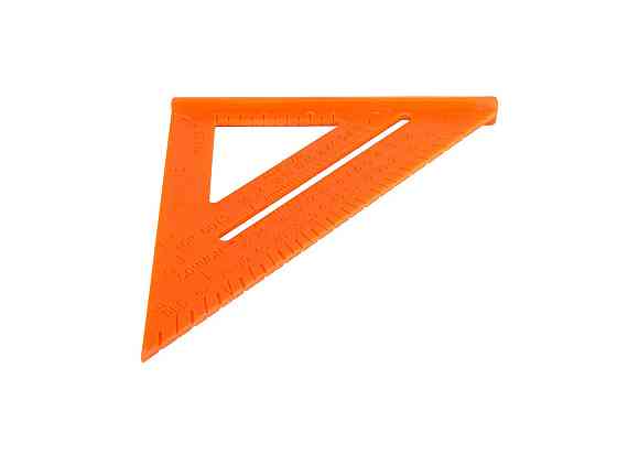 Угольник плотника MASTERTOOL SWANSON 180 мм пластиковый 30-3516 Харків