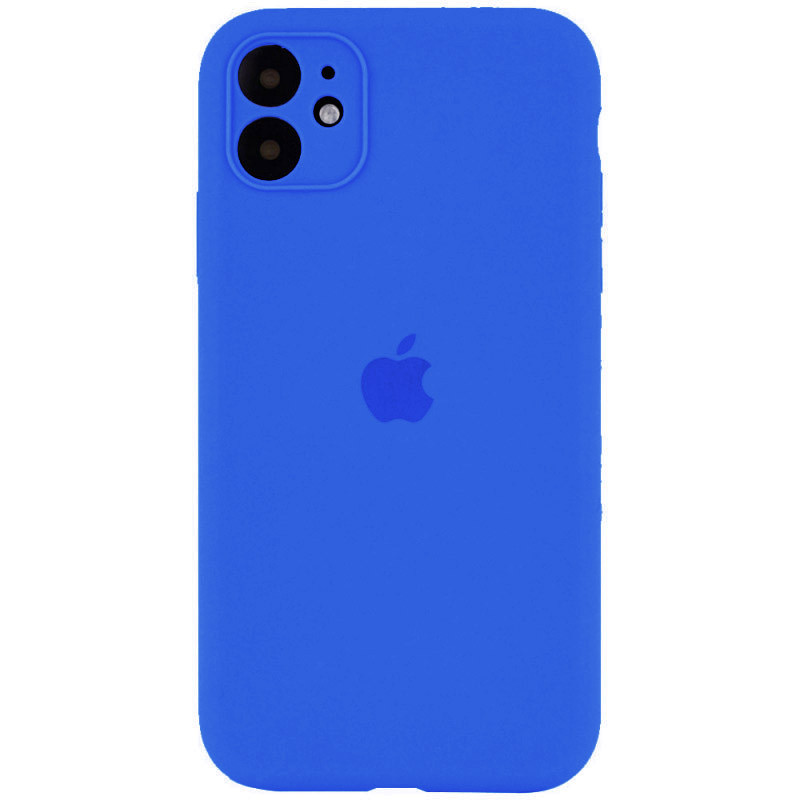 Чехол Silicone Case Full Camera Protective (AA) для Apple iPhone 12 (6.1") Херсон - зображення 1
