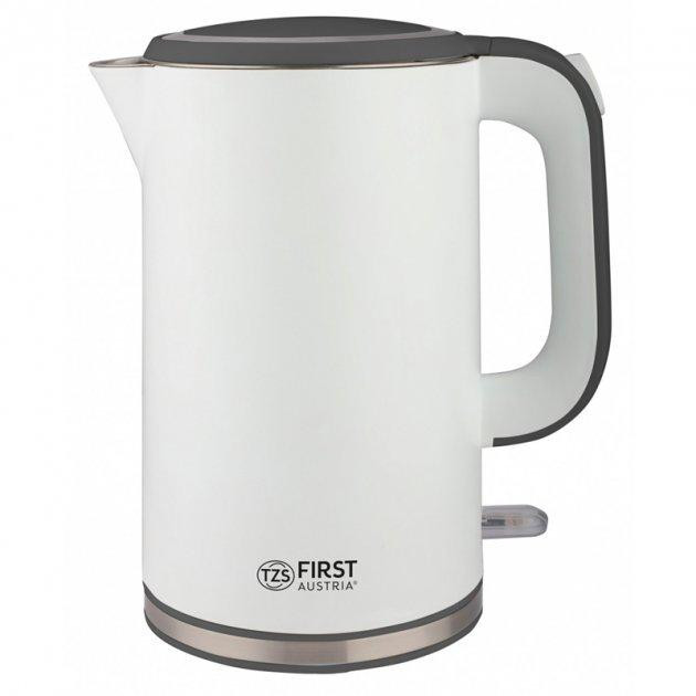 Электрочайник First FA-5407-2-GR 1.7 л серый Киев - изображение 1