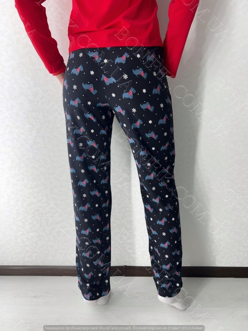 Женский комплект пижамы "Snowy Weather" (арт. LPK 0180/39/03) Кривий Ріг - зображення 7