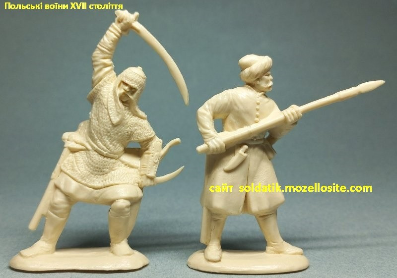 Набір солдатиків Польські воїни 17 століття 8 фігурок, іграшки, колекціонування Киев - изображение 6
