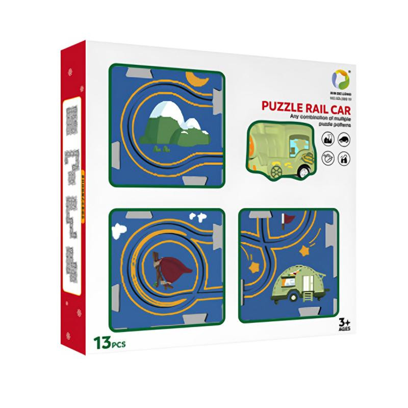 Развивающая игрушка-пазл SHT XDL588-19 Citi Walk (13pcs) Херсон - изображение 3