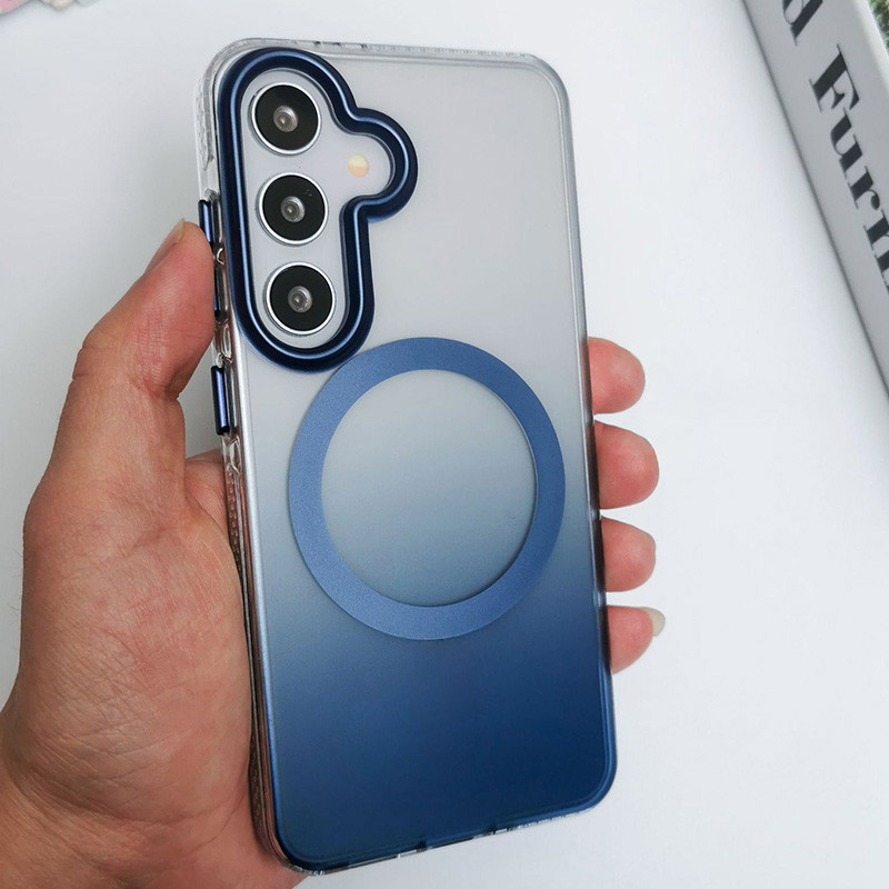 Чехол TPU+PC Phantom with MagSafe для Samsung Galaxy S25+ Херсон - зображення 4