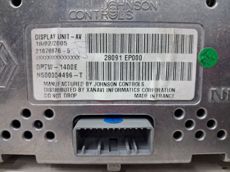 Дисплей информационный Nissan Pathfinder R51 2.5 DIESEL YD25DDTI 2004 (б/у) Київ - зображення 5