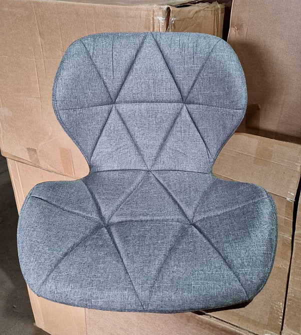 Стул Стар мягкий серая ткань Днепр - изображение 9