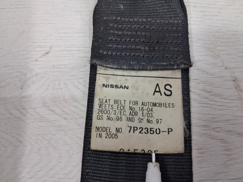 Ремень безопасности передний правый Nissan Pathfinder 2004-2014 H6884EB31B (Арт. 74827) Київ - зображення 2