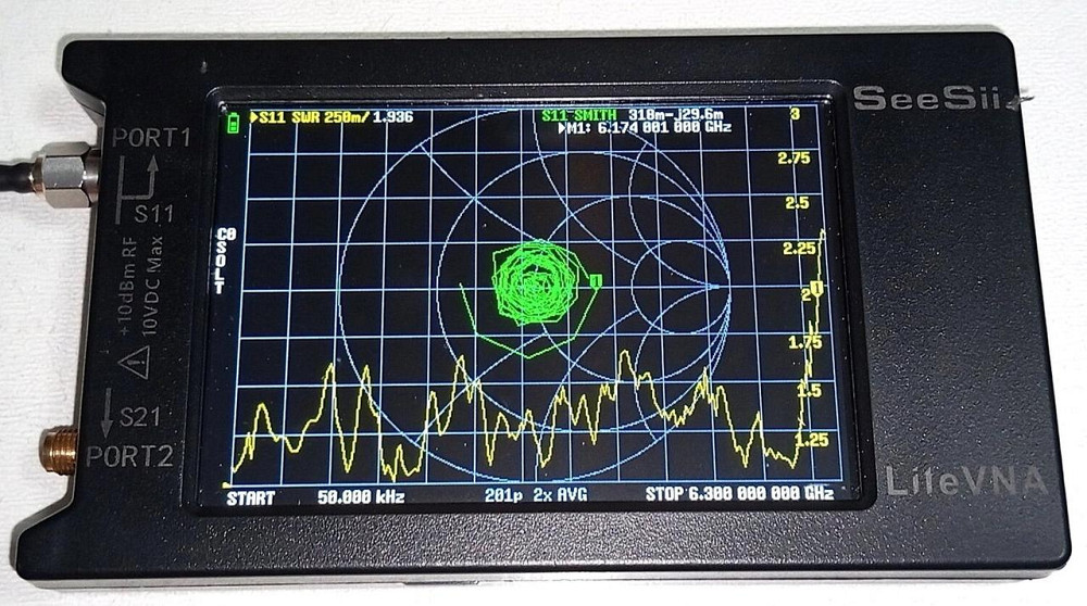Антенна логопериодическая 50KHz-6GHz 7dB 50W SL10 mini, SMA-female + переходник. Смотрите графики КС Днепр - изображение 6