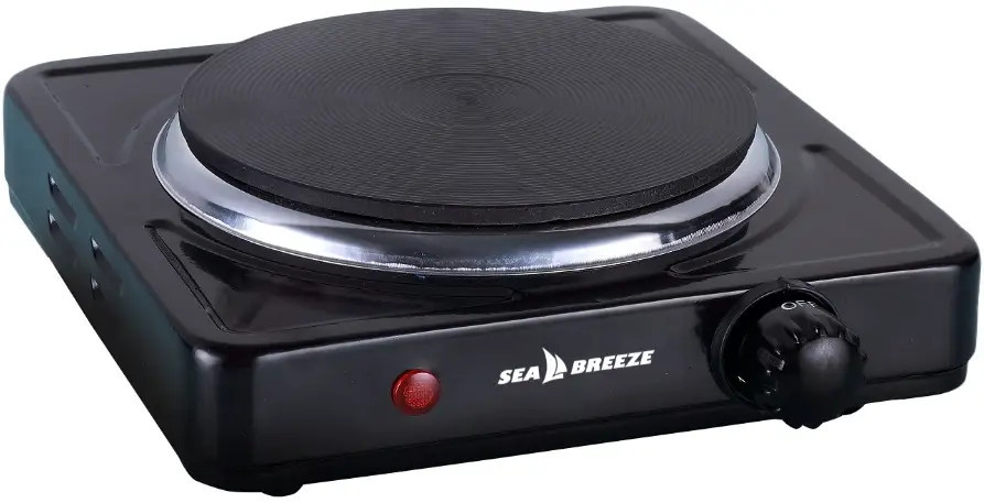 Электроплита Sea Breeze SB-061 1000 Вт черная Киев - изображение 1