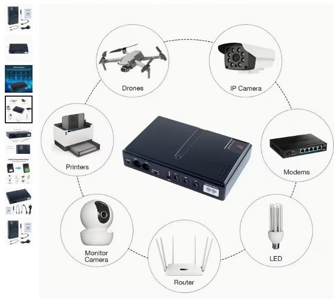 Mini DC UPS, універсальний блок безперебійного живлення з виходами 5V/9V/12V Киев - изображение 5