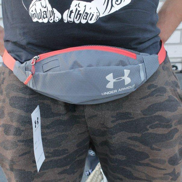 Поясная сумка Under Armour (серая) сумка на пояс Київ - зображення 8