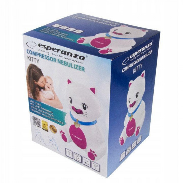 Ингалятор небулайзер Esperanza Kitty EСN003 1.3 бар Киев - изображение 4