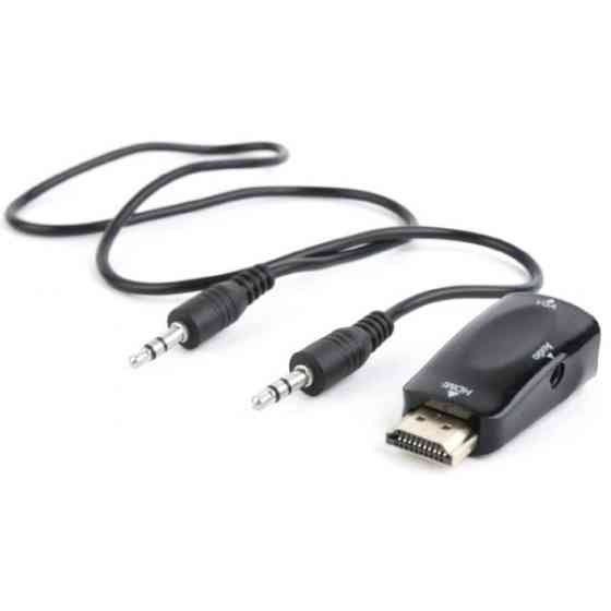 Кабель Cablexpert HDMI-VGA V 1.4 (M/F) чорний (A-HDMI-VGA-02) (Код товару:43310) Харків