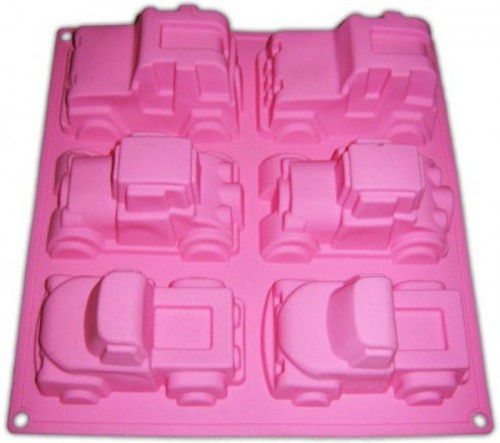Форма силіконова для випічки кексів Empire Машинки EM-7143 5х22х23 см Киев - изображение 1
