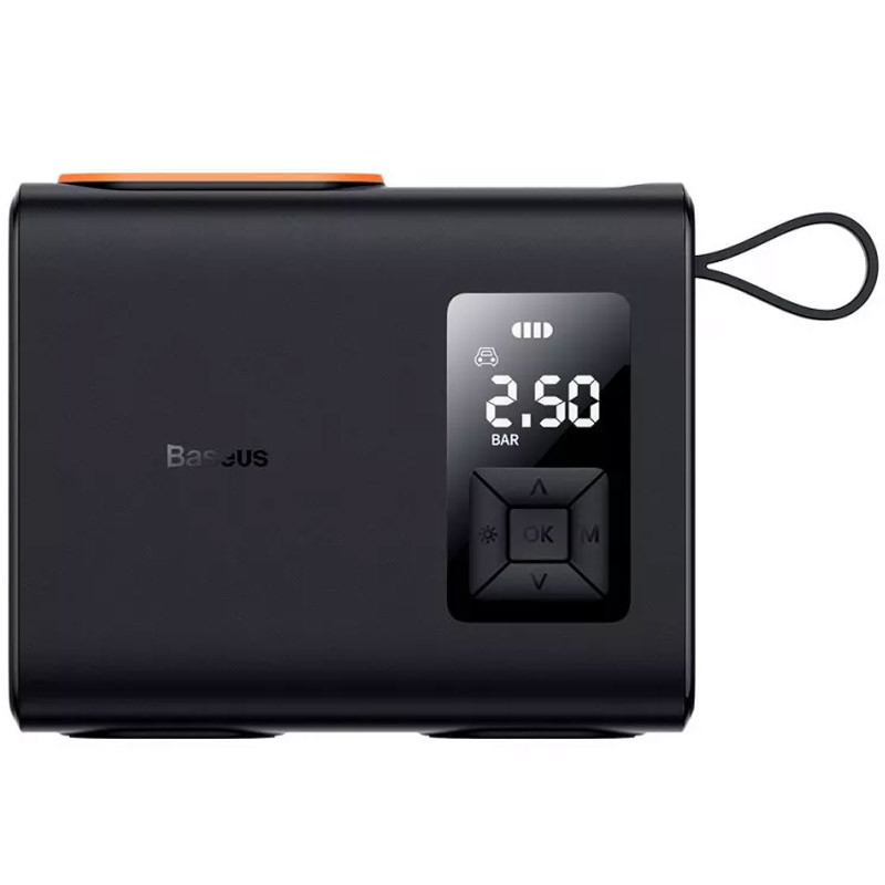 Автомобильный насос Baseus Mega EnergyPump Series Dual Cylinder 6000 mAh (CRNL060001) Херсон - зображення 1