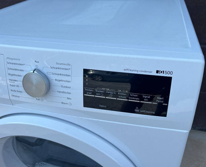 2017рік Сушка сушильная машина Siemens IQ500 тепловий насос 1000Вт Бережаны - изображение 2