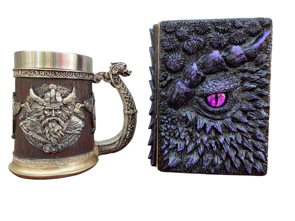 Подарочный набор Кружка 3D Берсерк-Викинг и Блокнот 3D «Око Иллюзий» Киев - изображение 1