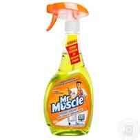Средство Мистер Мускул Лайм для мытья стекол со спиртом 500мл Украина Київ