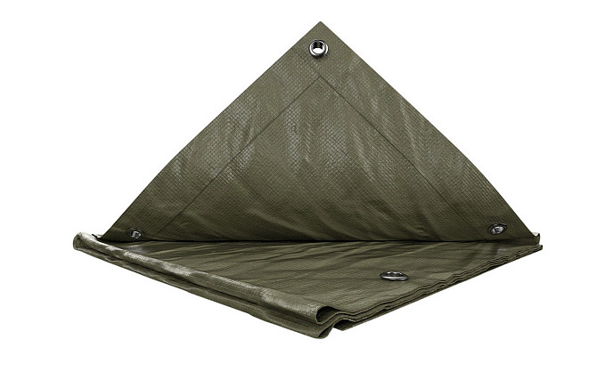 Тент MASTERTOOL 10х12 м 90 г/м² OLIVE GREEN 89-8012 Харків - зображення 1