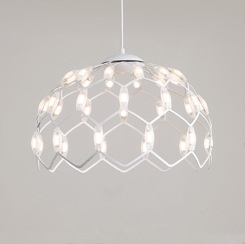 Люстра стельова LED D1288/500-wh-k Білий 65-250х50х50 см. Київ - зображення 1