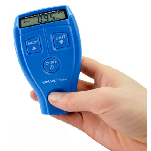 Тестер толщины краски (толщиномер) Fe/nFe, 0-1800мкм WINTACT WT200A Харьков - изображение 7