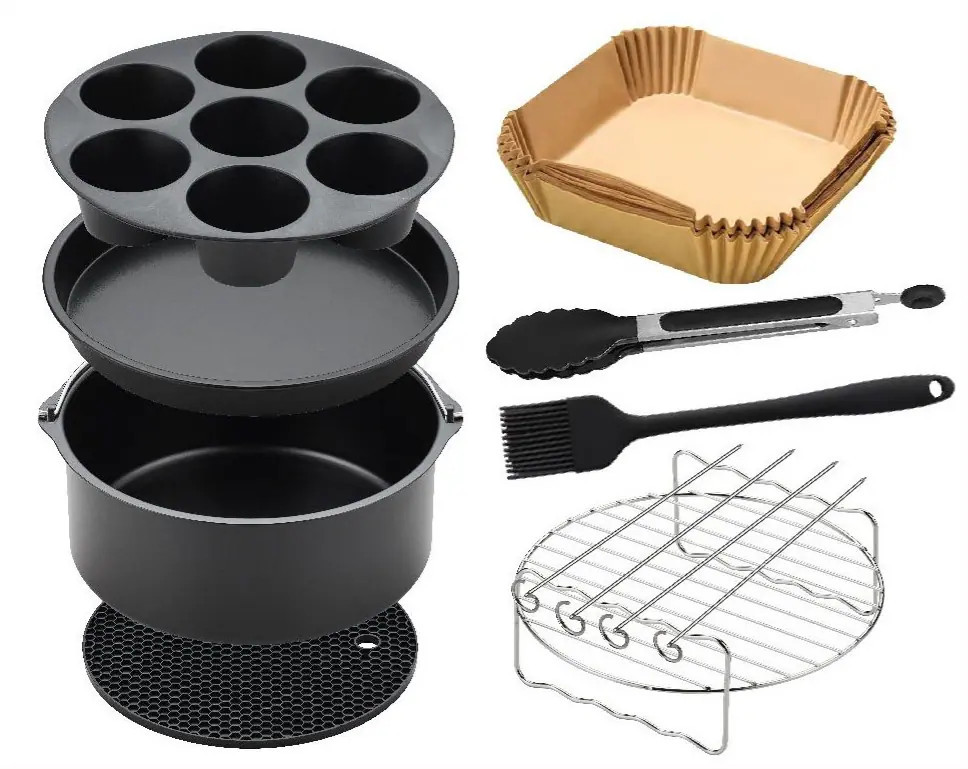 Набор аксессуаров для аэрофритюрницы МТ-2702 МТ-2703 Monte MT-27-0 Київ - зображення 1