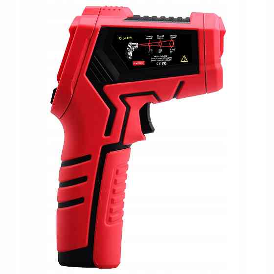 Цифровой инфракрасный термометр пирометр цв. дисплей, -50-600°C, 12:1, EMS=0,1-1 BENETECH GT313B Харьков