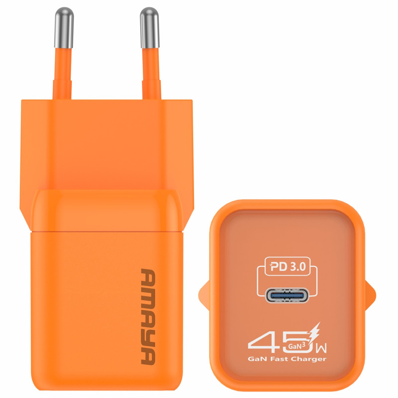 Уценка СЗУ Amaya E450S PD45W GaN (1USB-C) Херсон - зображення 1