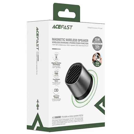 Bluetooth Колонка Acefast K8 + БЗУ 15W Херсон