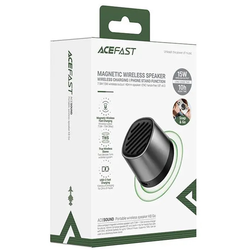 Bluetooth Колонка Acefast K8 + БЗУ 15W Херсон - изображение 5