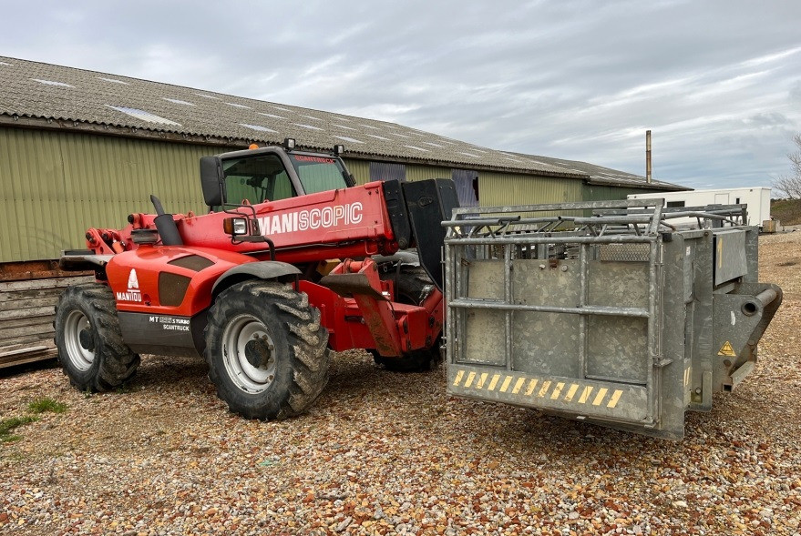 Навантажувач телескопічний Manitou MT1235S Луганськ - зображення 10