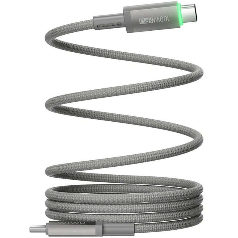 Дата кабель WIWU C084 Maglink Type-C to Type-C 100W (1m) Херсон - изображение 2