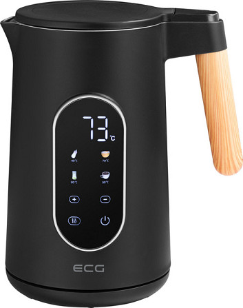 Электрочайник EСG RK 1799 Smart Black 1.7 л черный Київ - зображення 1