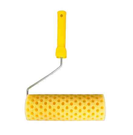 Валик малярный структурный MASTERTOOL Moltopren Decor Peas 80/230 мм Ø 6 мм с ручкой 92-6204 Харків