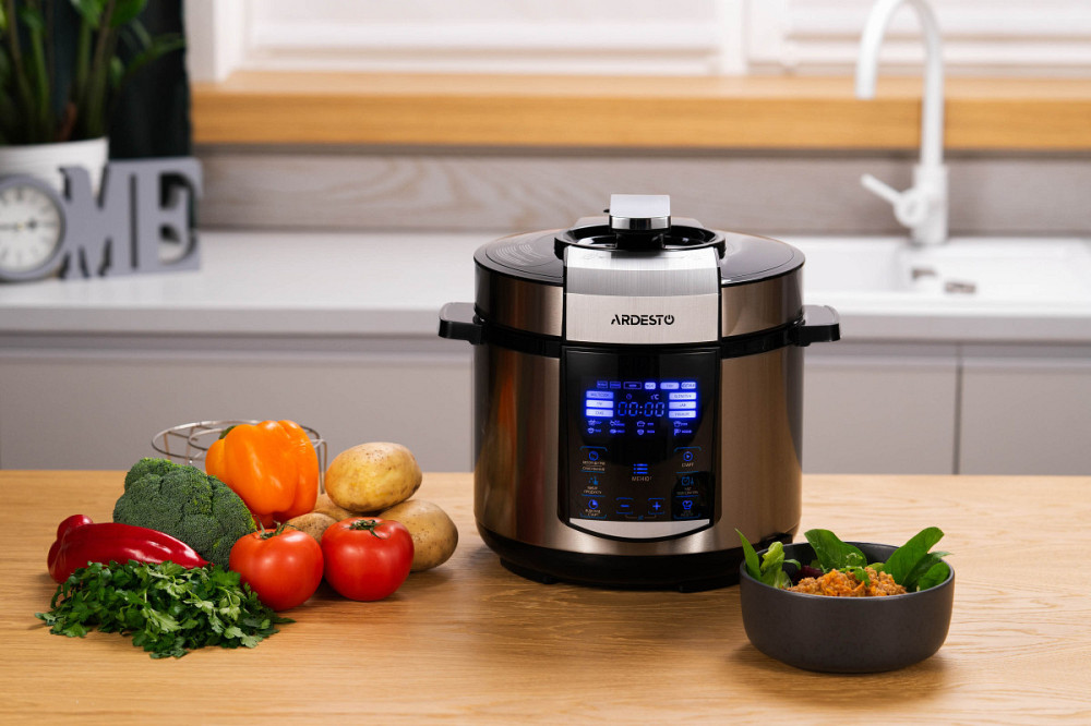 Мультиварка Ardesto MPС-P225 860 Вт серебристая Київ - зображення 6