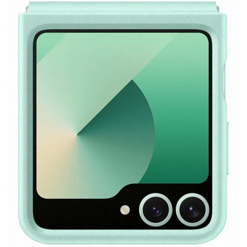 Кожаный чехол Leather Case (AAA) для Samsung Galaxy Z Flip6 Херсон - изображение 10