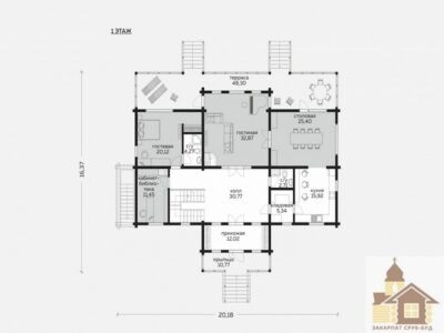 Купити зруб для бізнесу з екологічних матеріалів Одеса - зображення 3