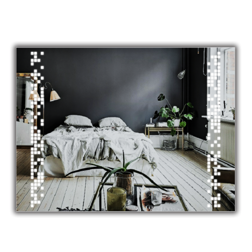 Дзеркало з LED підссвічуванням 600х800мм Київ - зображення 1