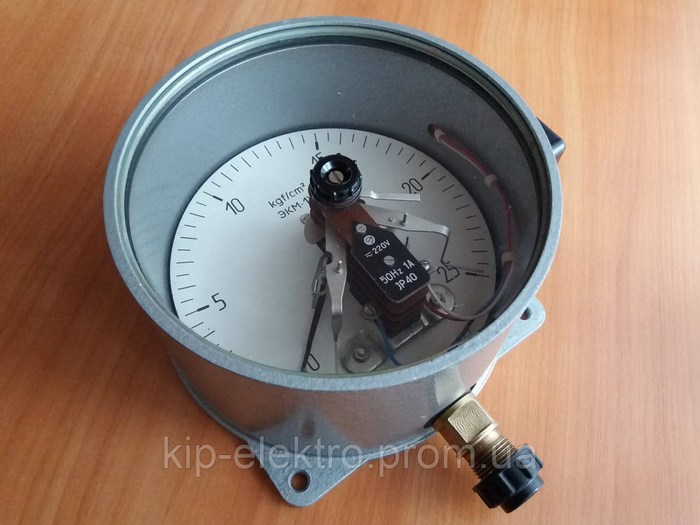 Манометр электроконтактный ЭКМ-2У (0-250 кгс/см2) (ЭКМ, ЭКМ-160, ЕКМ-1У, ЕКМ-2У, ЄКМ-1У, ЄКМ-2У, ЕКМ Київ - зображення 8