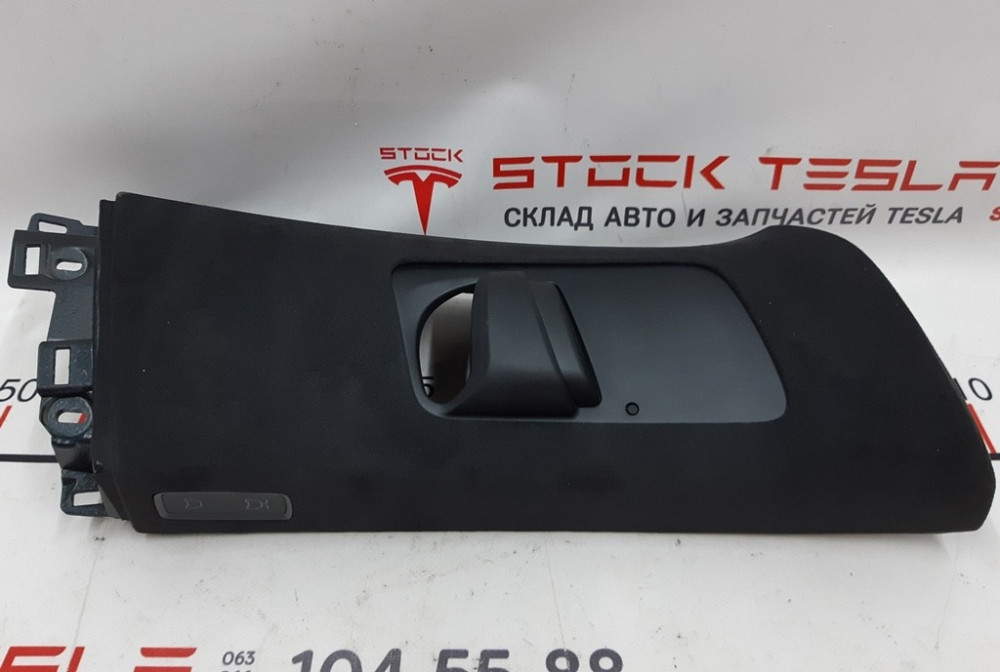 1Облицовка стойки B верхняя правая ULTRASUEDE BLK GRAPH с кнопками двери Tesla model X 1035954-16-I Киев - изображение 2