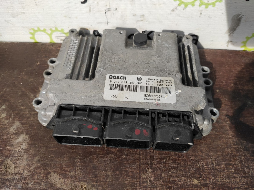 Блок управления двигателем Opel Vivaro 2.5 DCI 2007-2010 (0281013363) Ковель - изображение 9