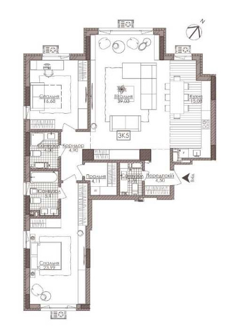 продажа 3-к квартира Киев, Шевченковский, 246870 $ Київ - зображення 1