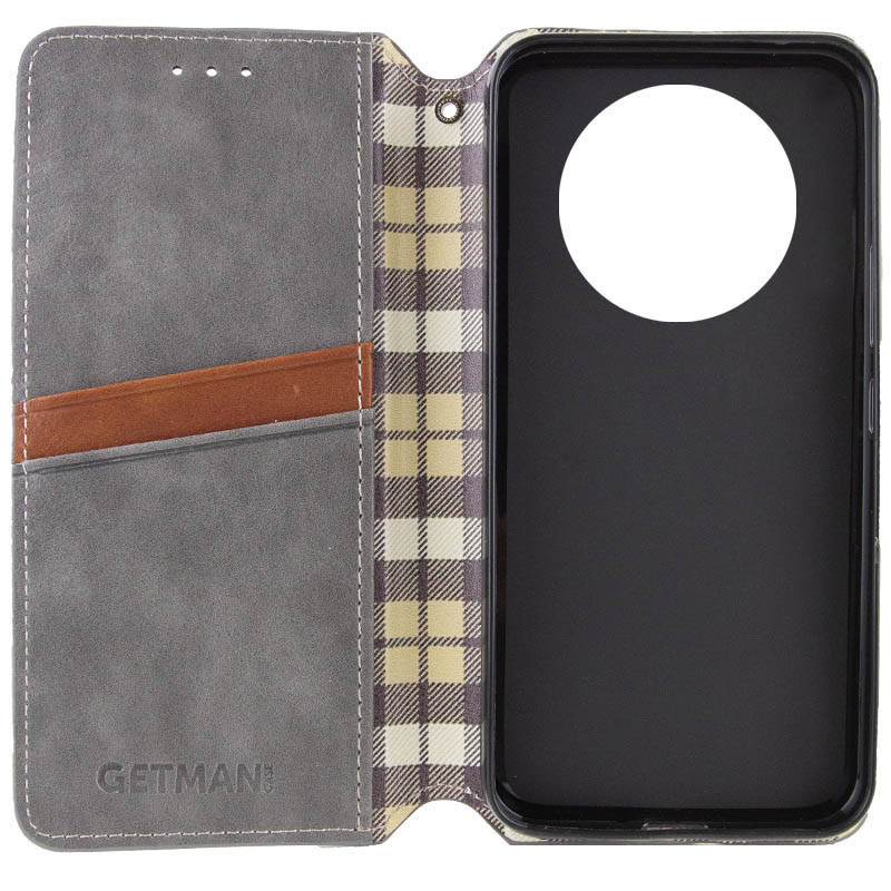 Кожаный чехол-книжка GETMAN Cubic (PU) для Xiaomi Redmi 14C / Poco C75 Херсон - зображення 2