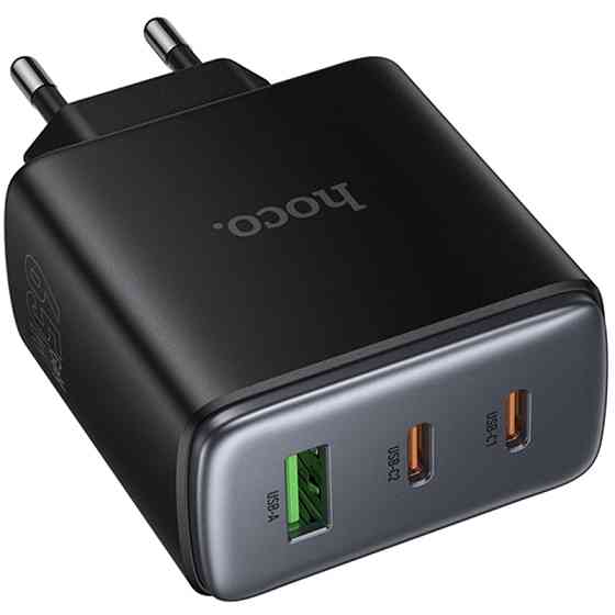 СЗУ Hoco C160A Upgrade PD65W+QC3.0 (1USB-A/2C) Херсон