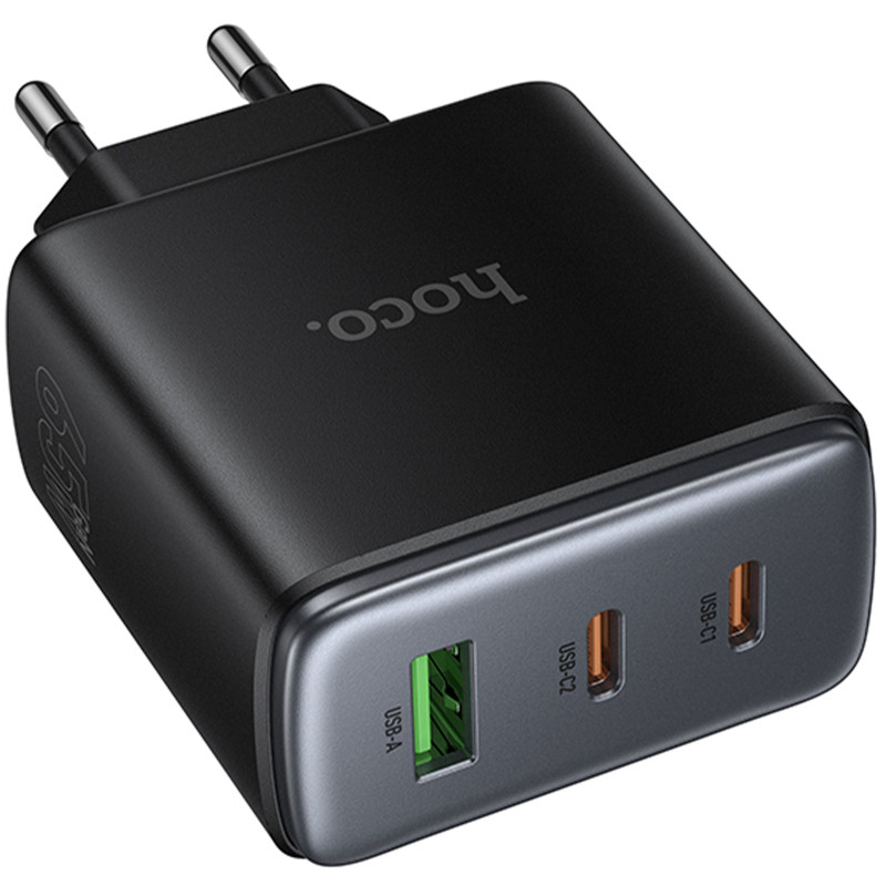 СЗУ Hoco C160A Upgrade PD65W+QC3.0 (1USB-A/2C) Херсон - зображення 6