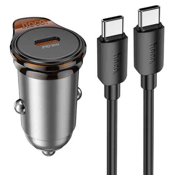 АЗУ Hoco NZ16 Rigorous PD30W (1USB-C) + кабель Type-C to Type-C Херсон