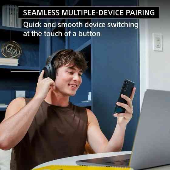 Sony WH-1000XM4 Silver — оригінальні бездротові Bluetooth навушники Київ