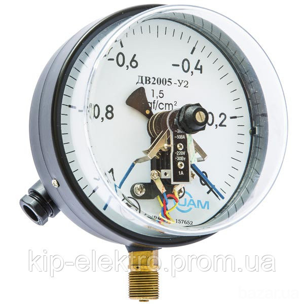 Вакуумметр электроконтактный ДВ2005-У2 (ДВ 2005-У2, ДВ2010У2, ДВ2005, ДВ-2005) Київ - зображення 2